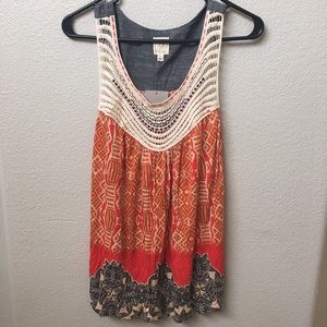 Anthropologie tank top size L FLASH SALE